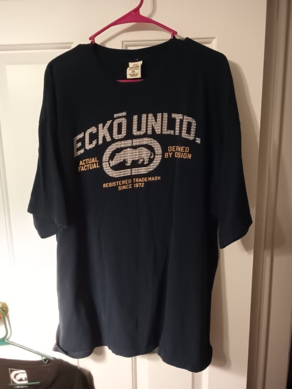 Ecko Unltd Mens Black Short Sleeve Logo Tee